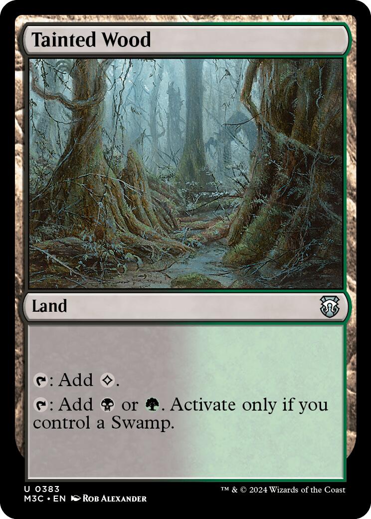 Tainted Wood [Modern Horizons 3 Commander] | L.A. Mood Comics and Games