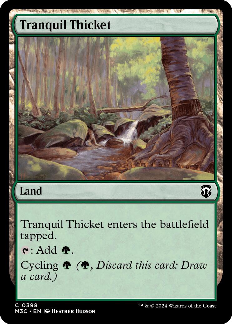 Tranquil Thicket [Modern Horizons 3 Commander] | L.A. Mood Comics and Games