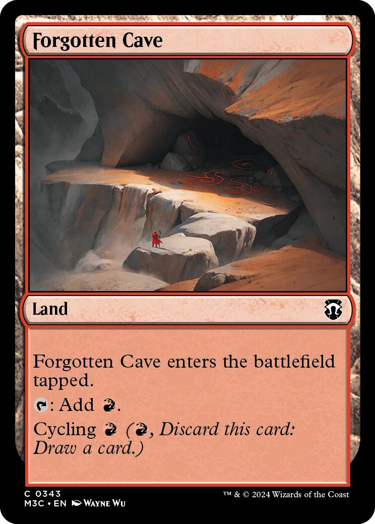 Forgotten Cave [Modern Horizons 3 Commander] | L.A. Mood Comics and Games