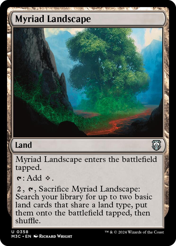 Myriad Landscape [Modern Horizons 3 Commander] | L.A. Mood Comics and Games