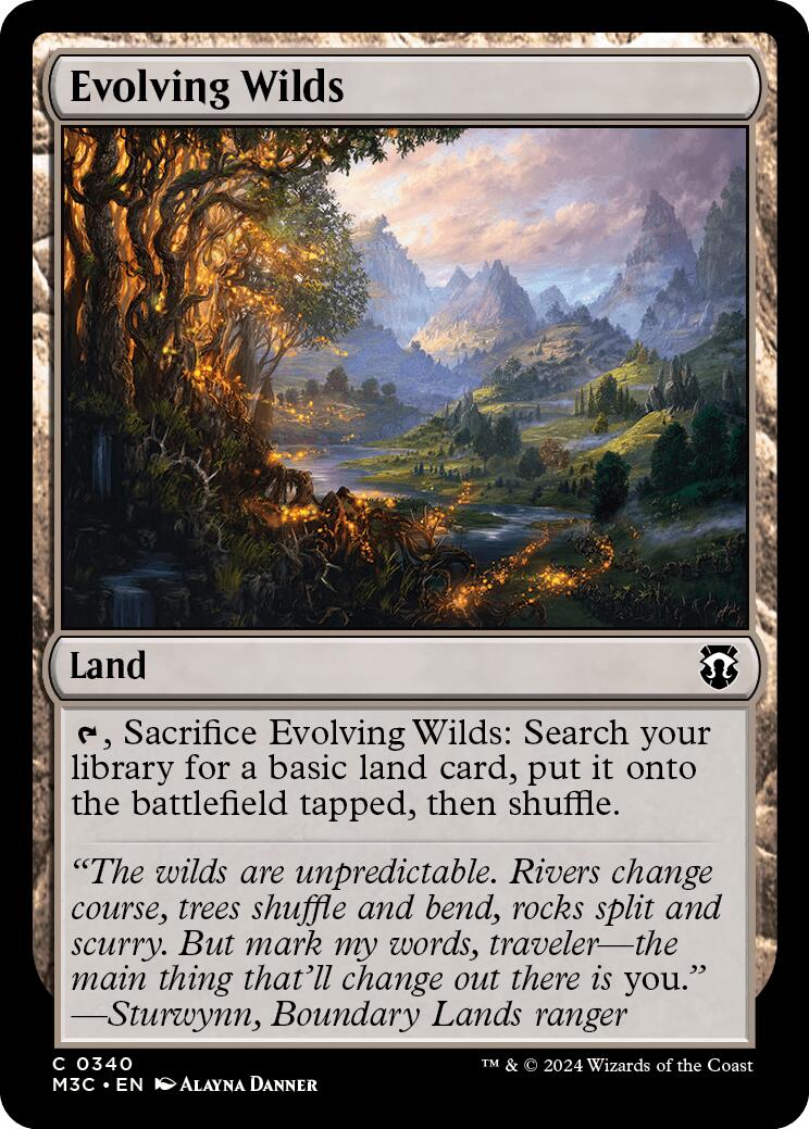 Evolving Wilds [Modern Horizons 3 Commander] | L.A. Mood Comics and Games