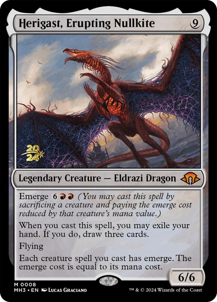 Herigast, Erupting Nullkite [Modern Horizons 3 Prerelease Promos] | L.A. Mood Comics and Games