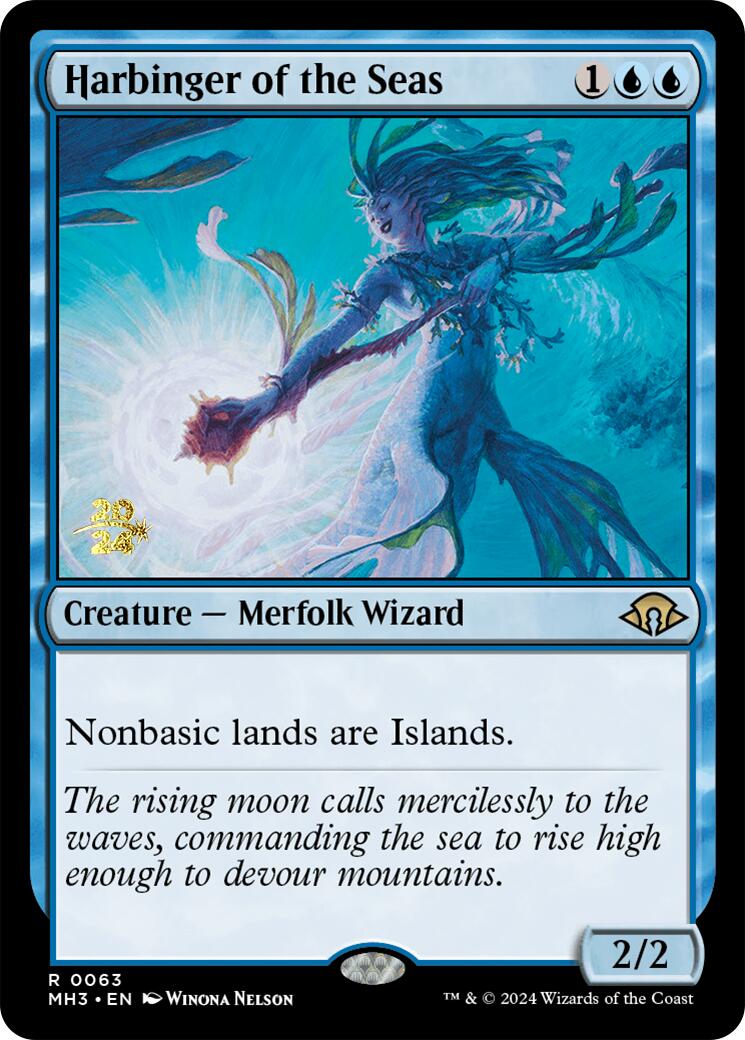 Harbinger of the Seas [Modern Horizons 3 Prerelease Promos] | L.A. Mood Comics and Games