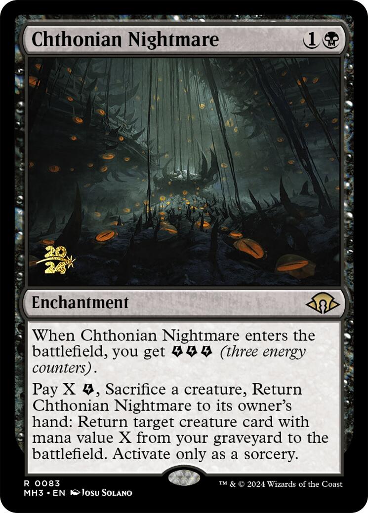 Chthonian Nightmare [Modern Horizons 3 Prerelease Promos] | L.A. Mood Comics and Games