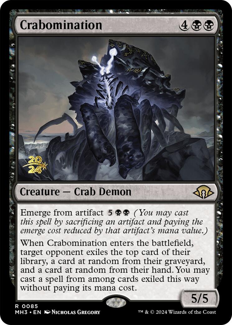 Crabomination [Modern Horizons 3 Prerelease Promos] | L.A. Mood Comics and Games