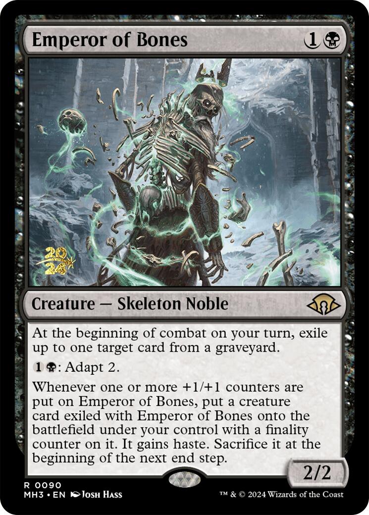 Emperor of Bones [Modern Horizons 3 Prerelease Promos] | L.A. Mood Comics and Games