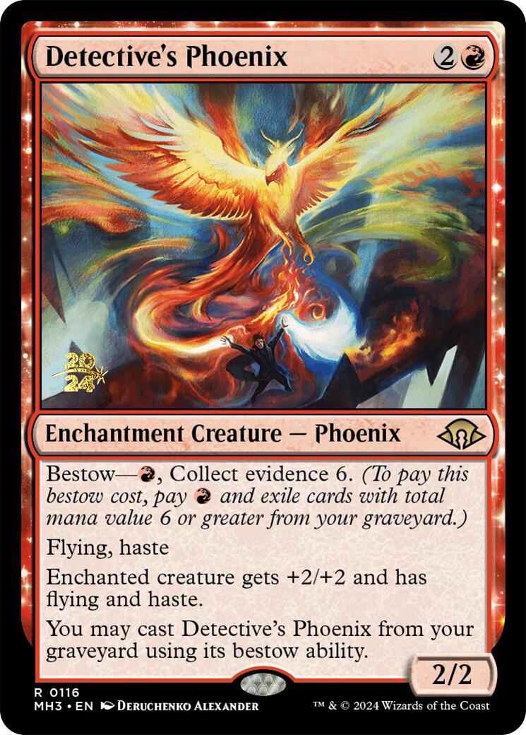 Detective's Phoenix [Modern Horizons 3 Prerelease Promos] | L.A. Mood Comics and Games