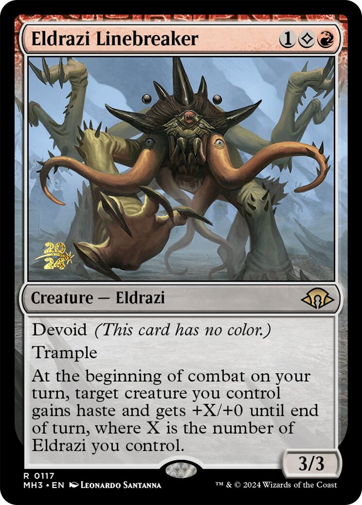 Eldrazi Linebreaker [Modern Horizons 3 Prerelease Promos] | L.A. Mood Comics and Games