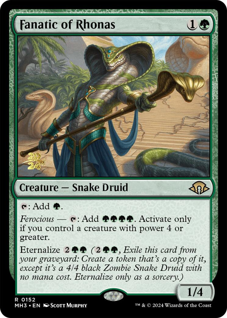 Fanatic of Rhonas [Modern Horizons 3 Prerelease Promos] | L.A. Mood Comics and Games