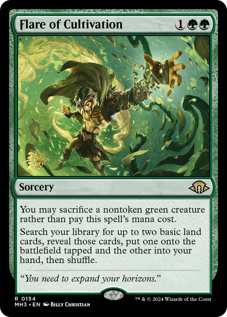 Flare of Cultivation [Modern Horizons 3 Prerelease Promos] | L.A. Mood Comics and Games