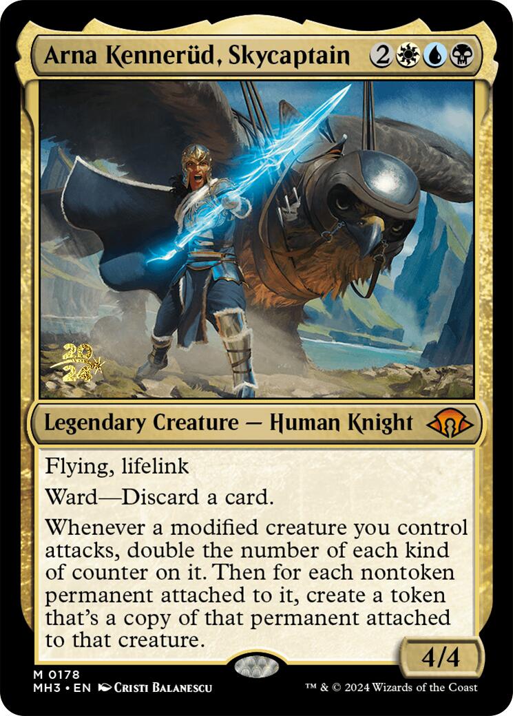 Arna Kennerud, Skycaptain [Modern Horizons 3 Prerelease Promos] | L.A. Mood Comics and Games