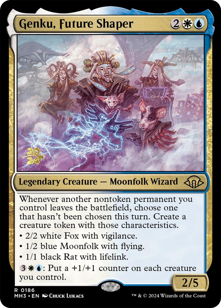 Genku, Future Shaper [Modern Horizons 3 Prerelease Promos] | L.A. Mood Comics and Games