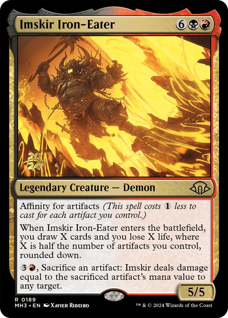 Imskir Iron-Eater [Modern Horizons 3 Prerelease Promos] | L.A. Mood Comics and Games