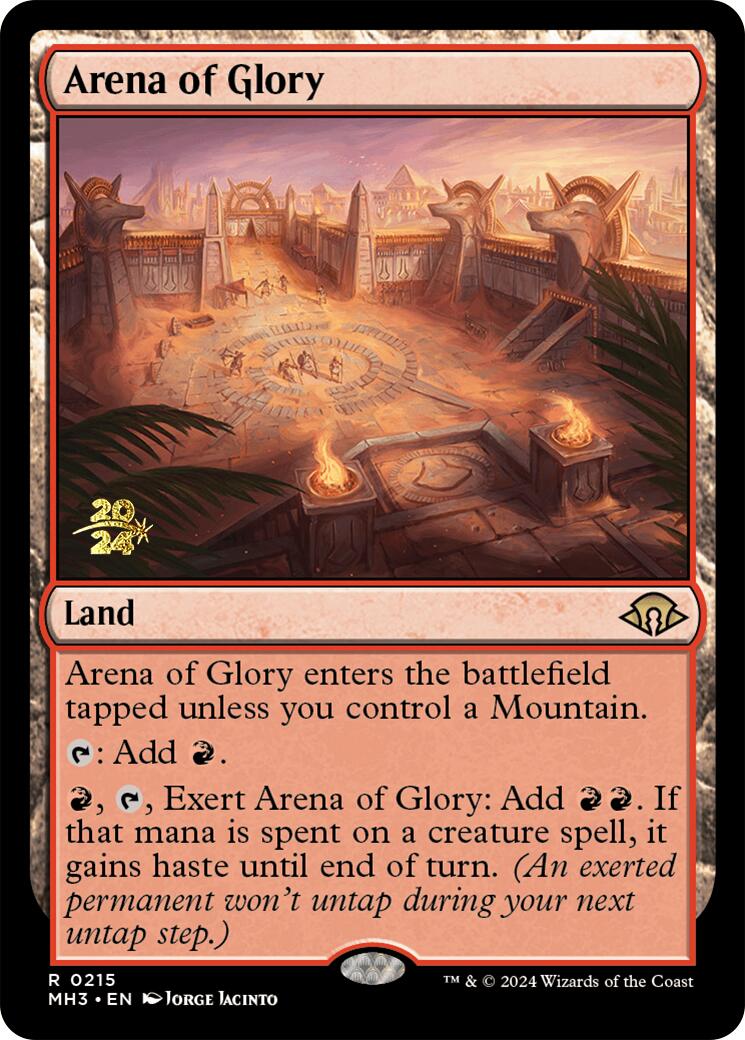 Arena of Glory [Modern Horizons 3 Prerelease Promos] | L.A. Mood Comics and Games