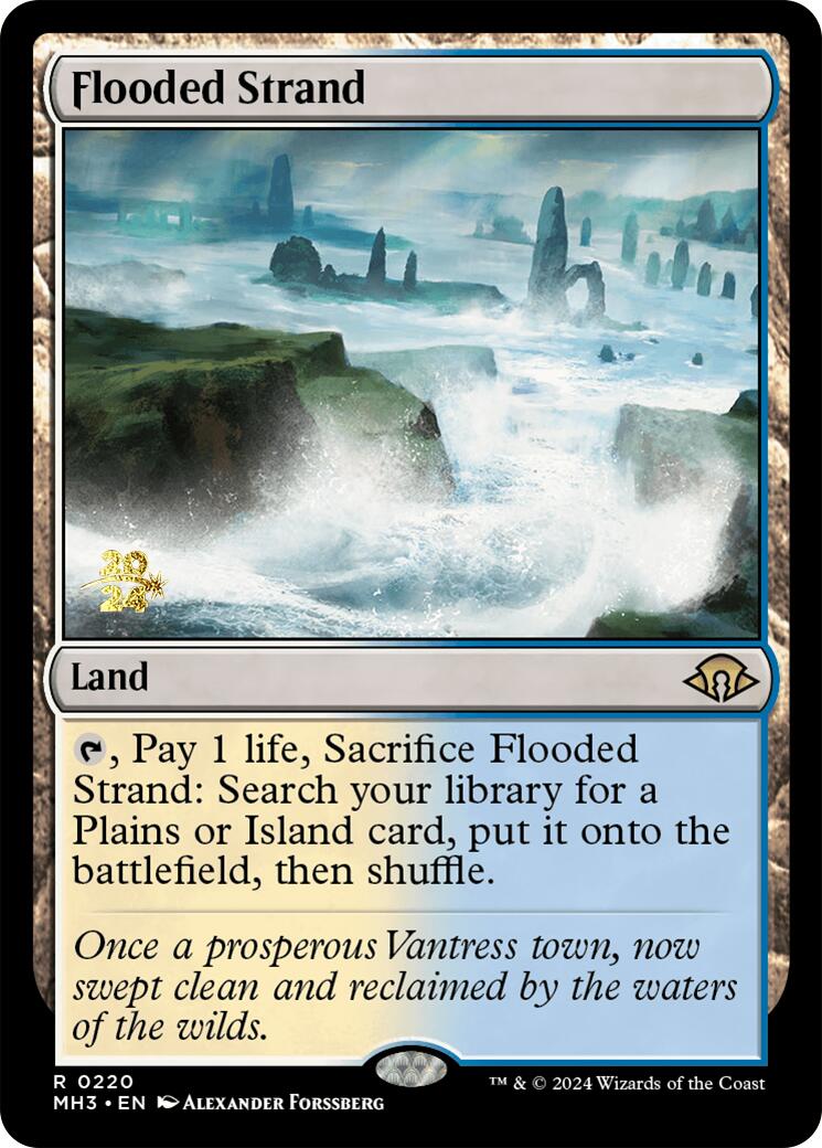 Flooded Strand [Modern Horizons 3 Prerelease Promos] | L.A. Mood Comics and Games