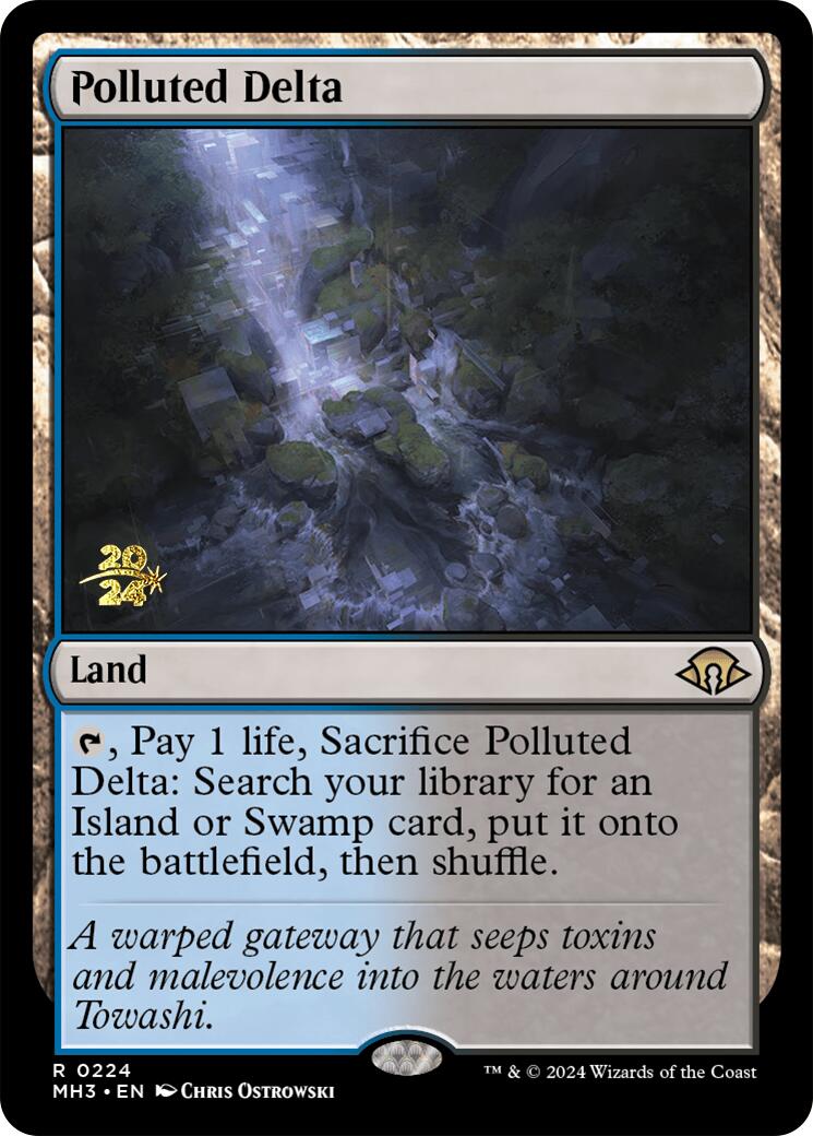 Polluted Delta [Modern Horizons 3 Prerelease Promos] | L.A. Mood Comics and Games