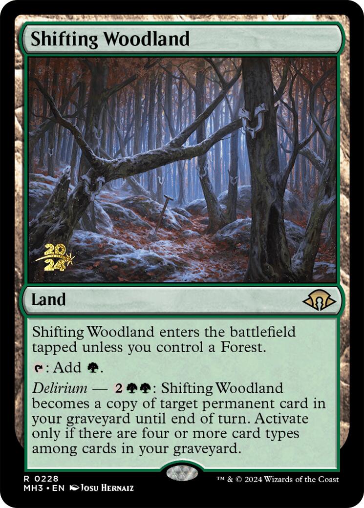 Shifting Woodland [Modern Horizons 3 Prerelease Promos] | L.A. Mood Comics and Games