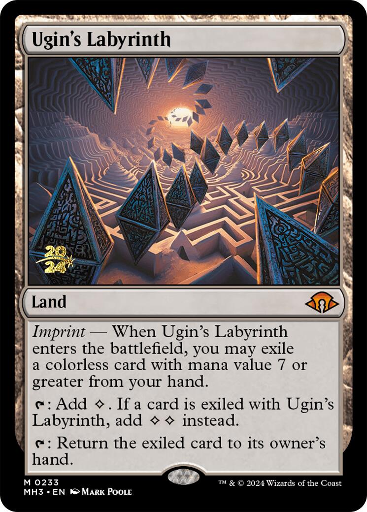 Ugin's Labyrinth [Modern Horizons 3 Prerelease Promos] | L.A. Mood Comics and Games