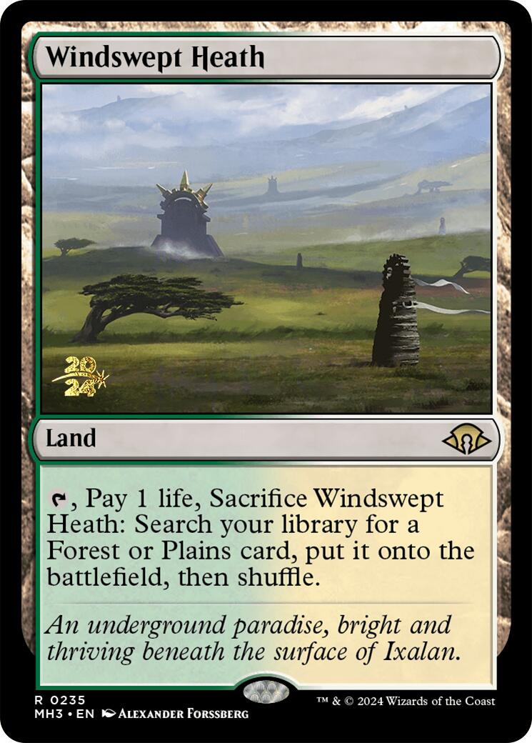 Windswept Heath [Modern Horizons 3 Prerelease Promos] | L.A. Mood Comics and Games