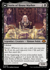 Sorin of House Markov [Modern Horizons 3 Prerelease Promos] | L.A. Mood Comics and Games