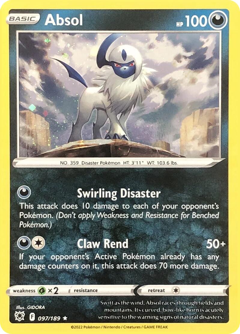 Absol (097/189) (Cosmos Holo) [Miscellaneous Cards] | L.A. Mood Comics and Games