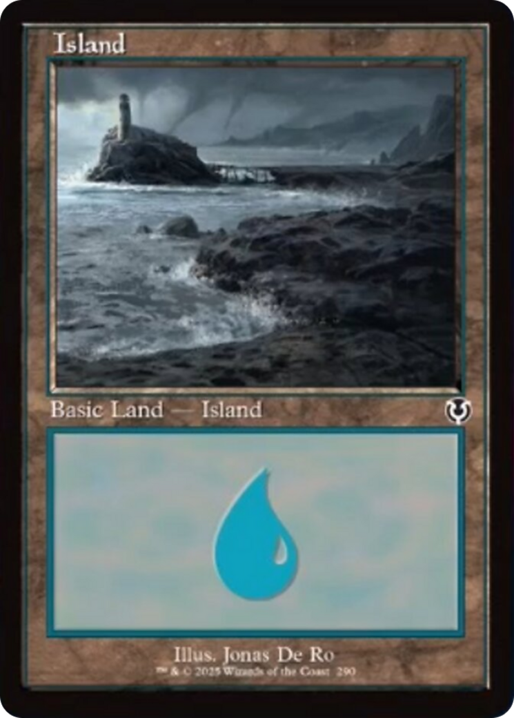 Island (290) (Retro Frame) [Innistrad Remastered] | L.A. Mood Comics and Games