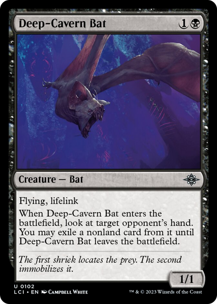 Deep-Cavern Bat [The Lost Caverns of Ixalan] | L.A. Mood Comics and Games