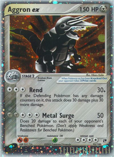 Aggron ex (95/100) [EX: Sandstorm] | L.A. Mood Comics and Games