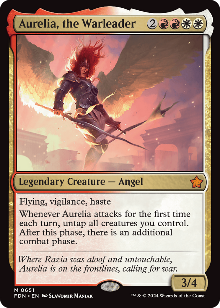 Aurelia, the Warleader [Foundations] | L.A. Mood Comics and Games