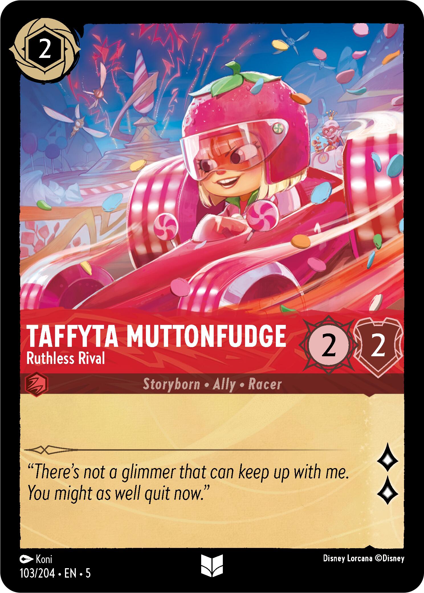 Taffyta Muttonfudge - Ruthless Rival (103/204) [Shimmering Skies] | L.A. Mood Comics and Games