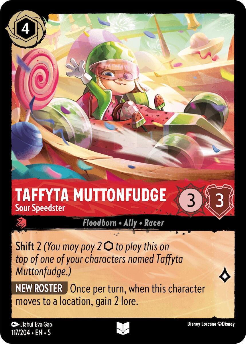 Taffyta Muttonfudge - Sour Speedster (117/204) [Shimmering Skies] | L.A. Mood Comics and Games