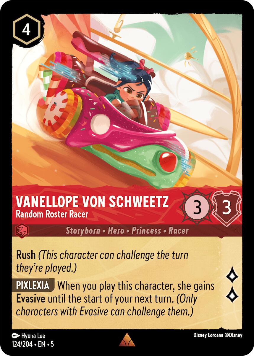 Vanellope von Schweetz - Random Roster Racer (124/204) [Shimmering Skies] | L.A. Mood Comics and Games