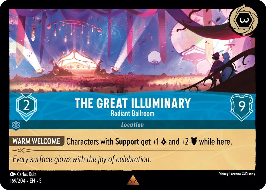 The Great Illuminary - Radiant Ballroom (169/204) [Shimmering Skies] | L.A. Mood Comics and Games