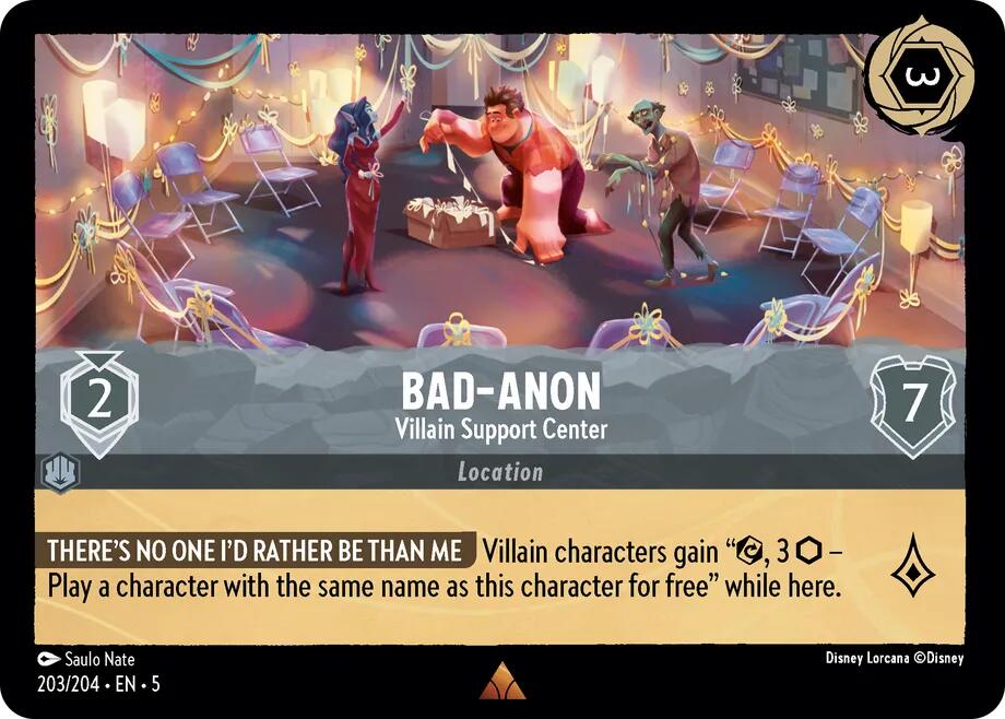 Bad-Anon - Villain Support Center (203/204) [Shimmering Skies] | L.A. Mood Comics and Games