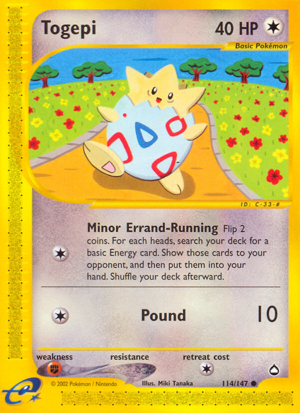 Togepi (114/147) [Aquapolis] | L.A. Mood Comics and Games