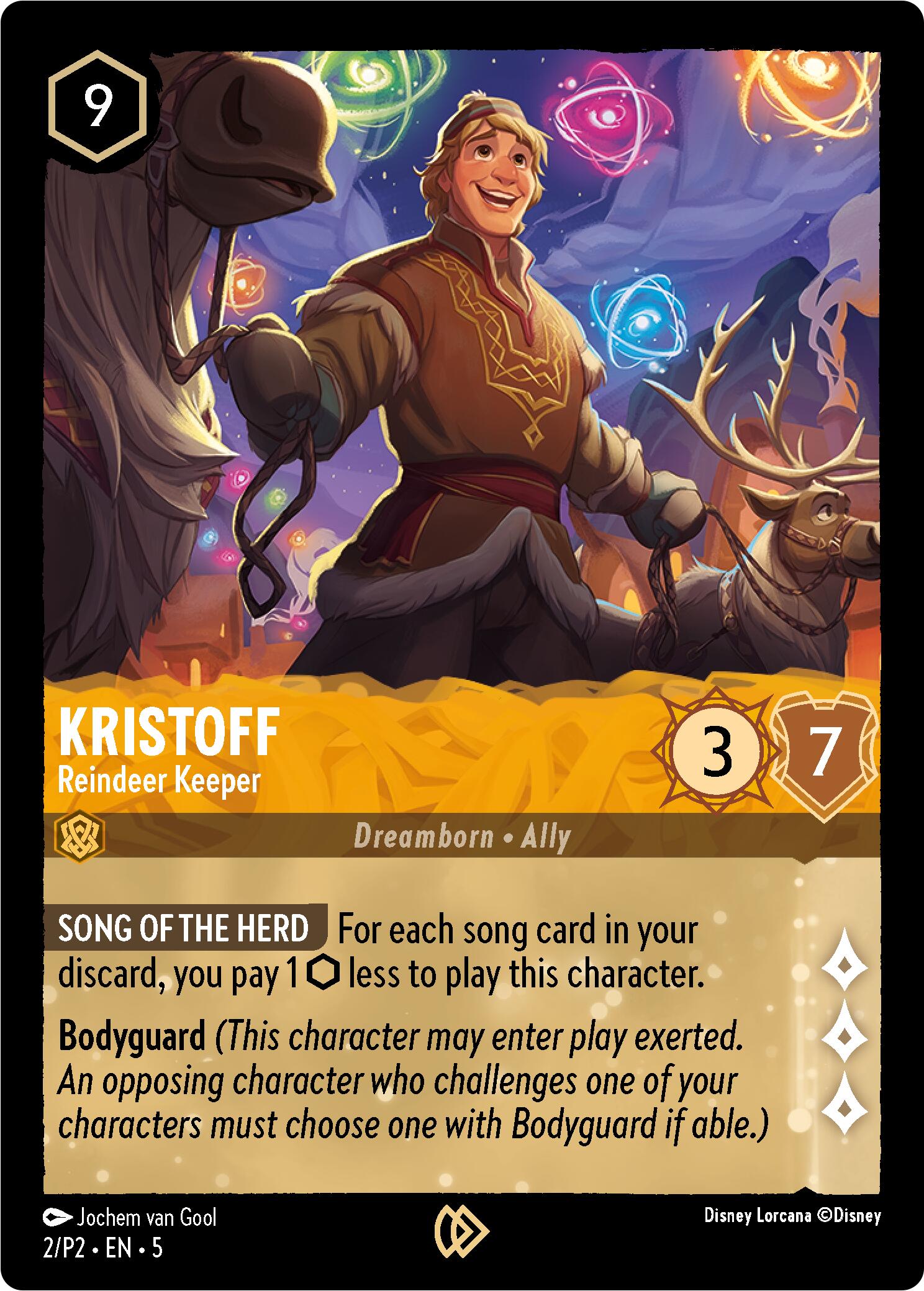 Kristoff - Reindeer Keeper (2) [Promo Cards] | L.A. Mood Comics and Games