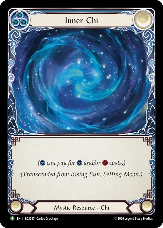 Rising Sun, Setting Moon // Inner Chi [LGS287] (Promo)  Rainbow Foil | L.A. Mood Comics and Games