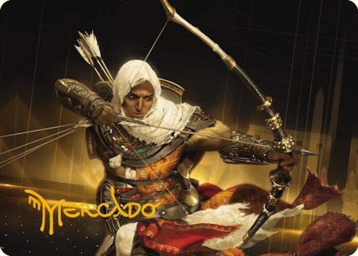 Bayek of Siwa Art Card (Gold-Stamped Signature) [Assassin's Creed Art Series] | L.A. Mood Comics and Games