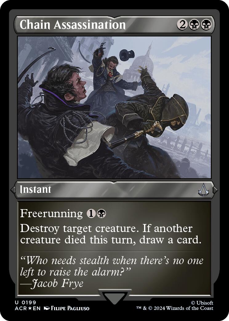 Chain Assassination (Foil Etched) [Assassin's Creed] | L.A. Mood Comics and Games