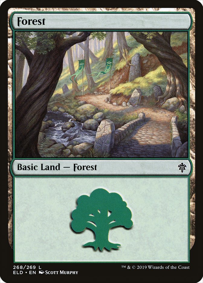 Forest (268) [Throne of Eldraine] | L.A. Mood Comics and Games