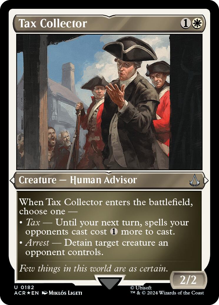 Tax Collector (Foil Etched) [Assassin's Creed] | L.A. Mood Comics and Games