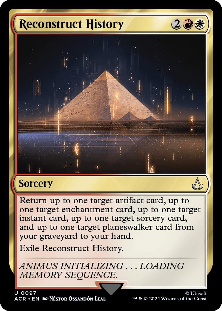 Reconstruct History [Assassin's Creed] | L.A. Mood Comics and Games
