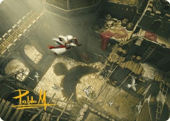 Rooftop Bypass Art Card (Gold-Stamped Signature) [Assassin's Creed Art Series] | L.A. Mood Comics and Games