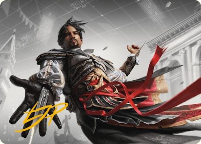 Ezio Auditore da Firenze Art Card (Gold-Stamped Signature) [Assassin's Creed Art Series] | L.A. Mood Comics and Games