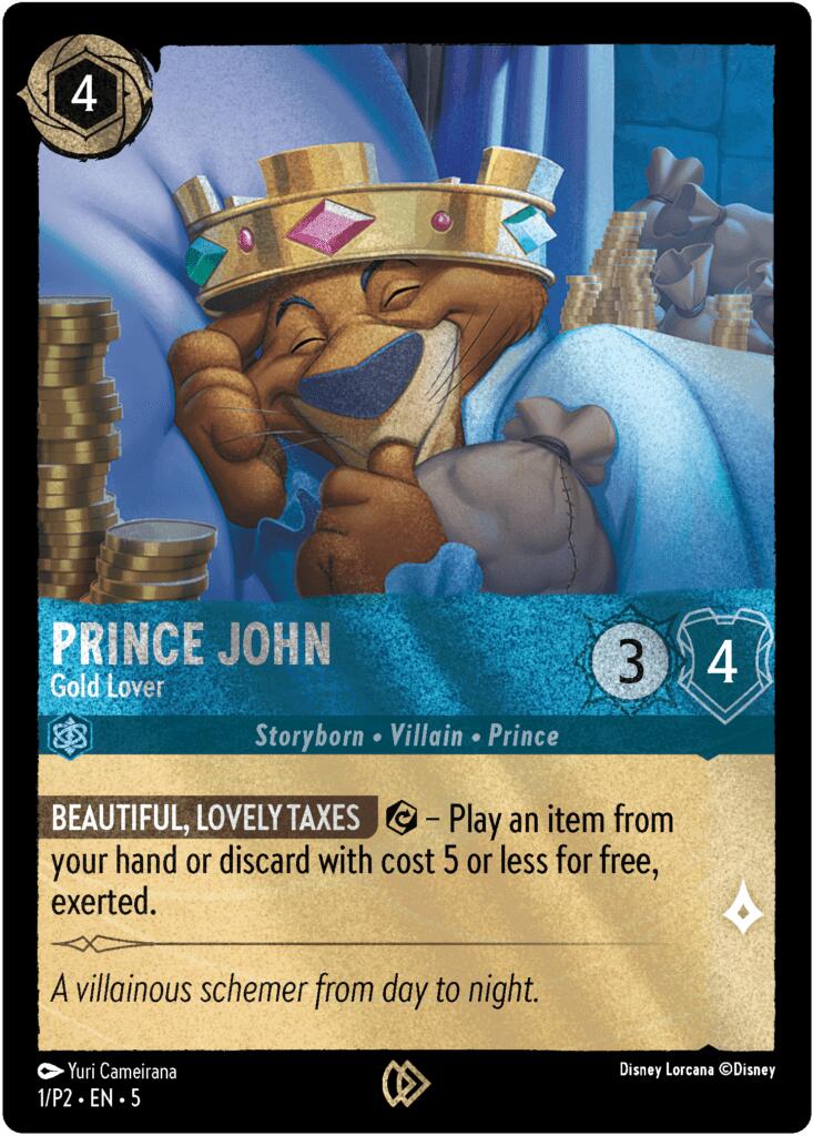 Prince John - Gold Lover (1) [Promo Cards] | L.A. Mood Comics and Games