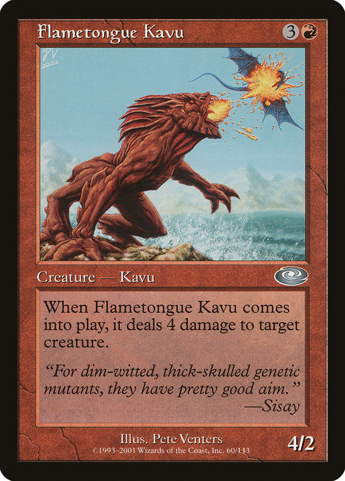 Flametongue Kavu [Planeshift] | L.A. Mood Comics and Games