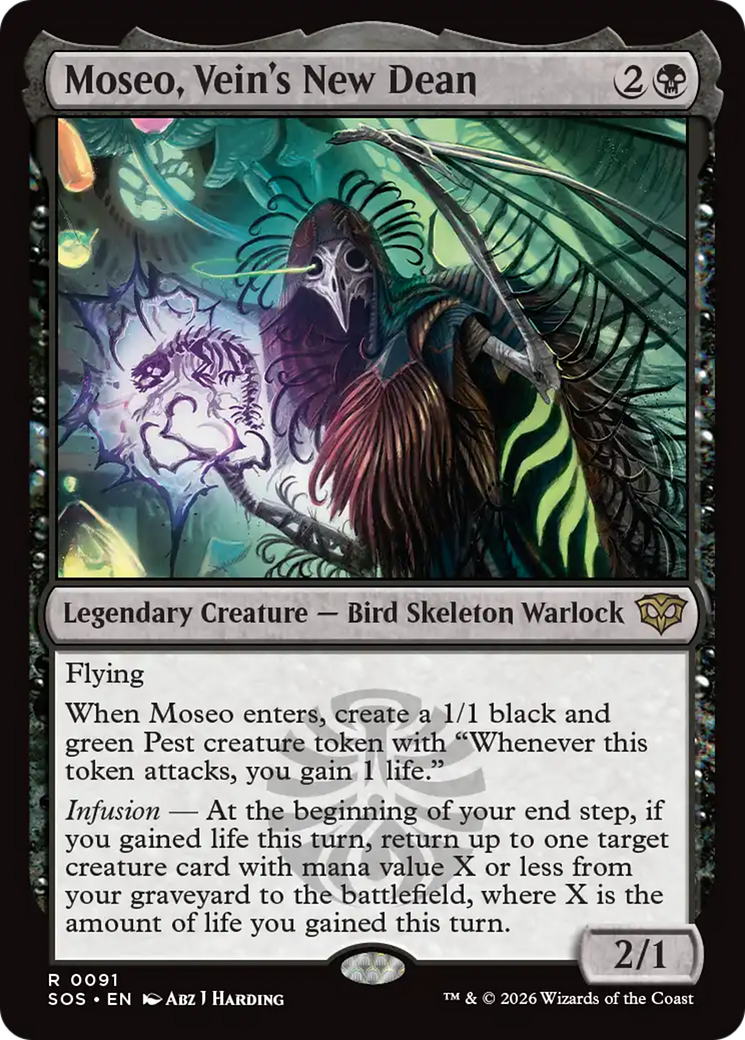 Moseo, Vein's New Dean [Secrets of Strixhaven] | L.A. Mood Comics and Games
