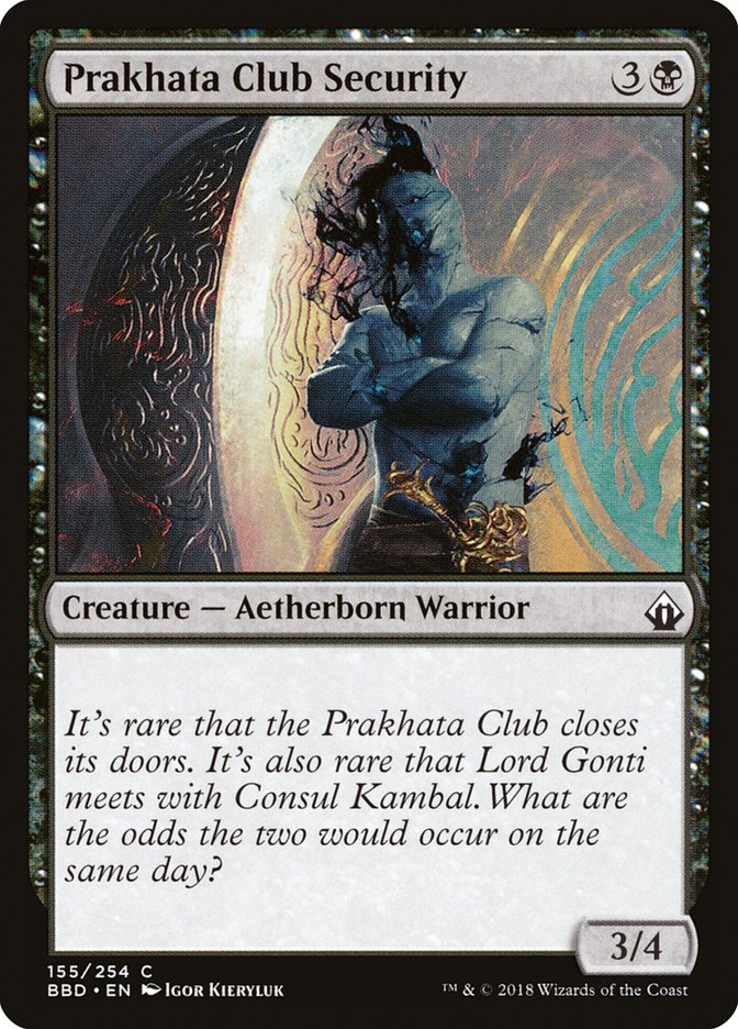 Prakhata Club Security [Battlebond] | L.A. Mood Comics and Games