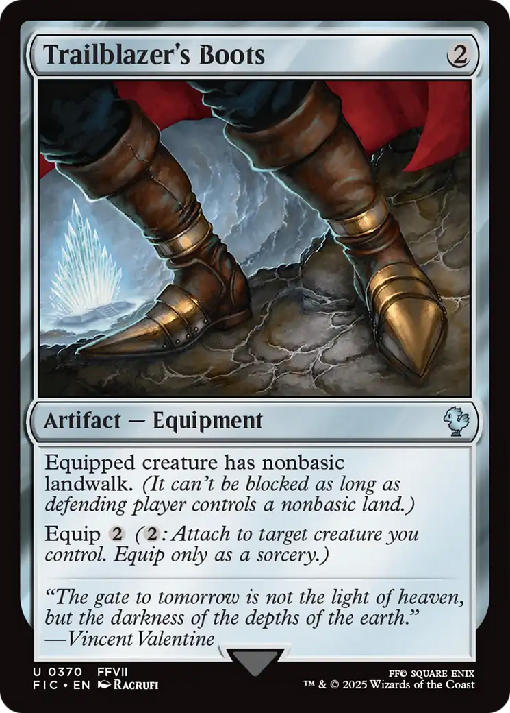 Trailblazer's Boots [FINAL FANTASY Commander] | L.A. Mood Comics and Games