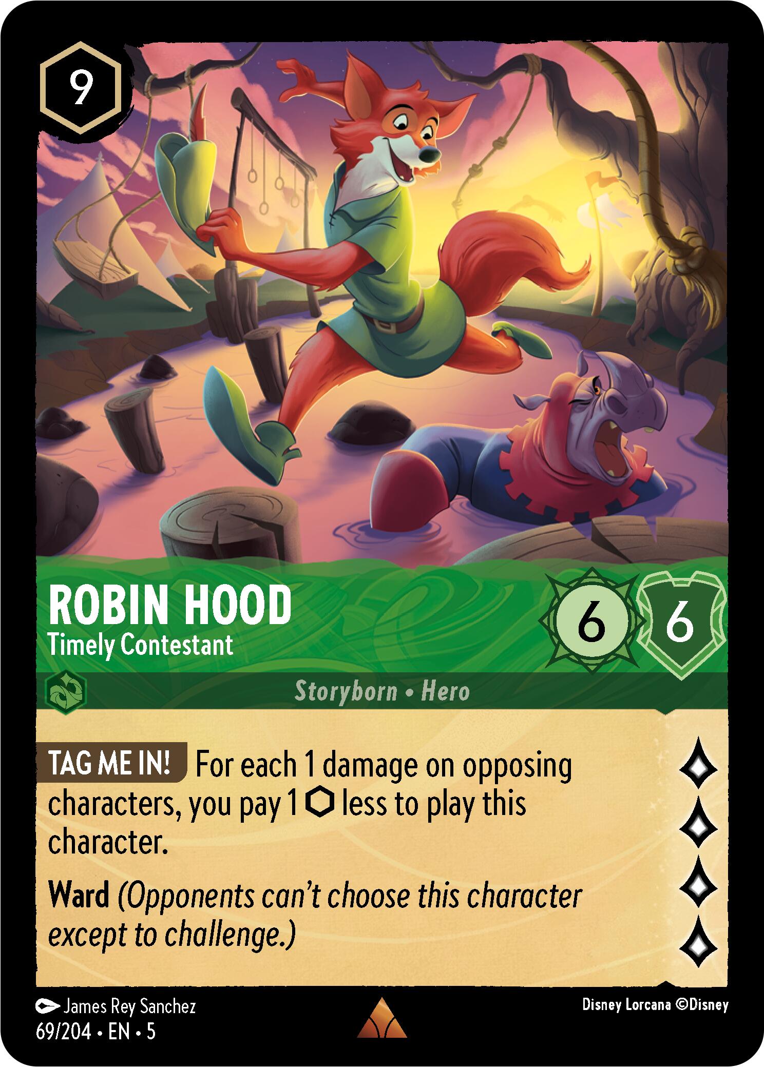 Robin Hood - Timely Contestant (69/204) [Shimmering Skies] | L.A. Mood Comics and Games